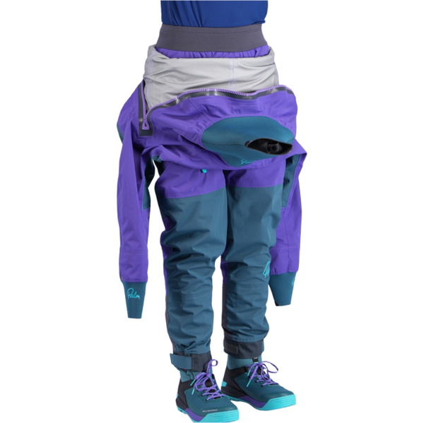 2026 Palm Womens Atom Drysuit 13865 - Purple / Pine